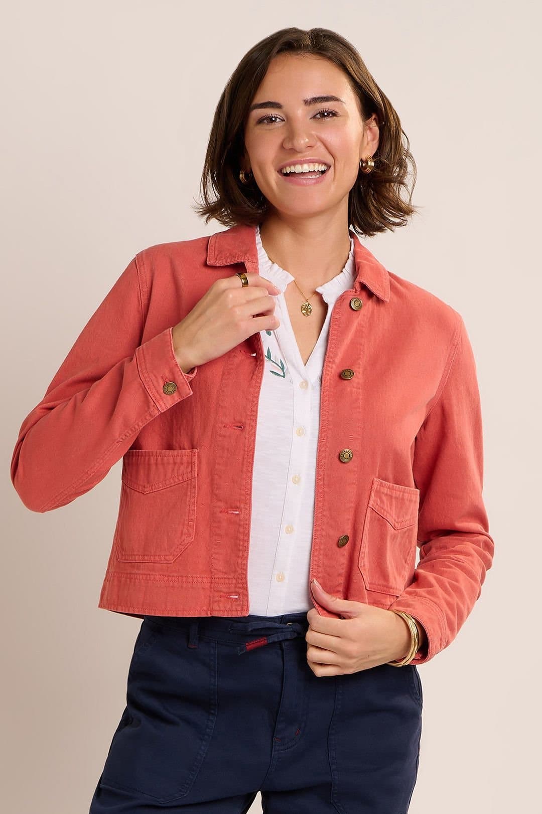 Brakeburn Brakeburn Women's JUANA JACKET in Terracotta