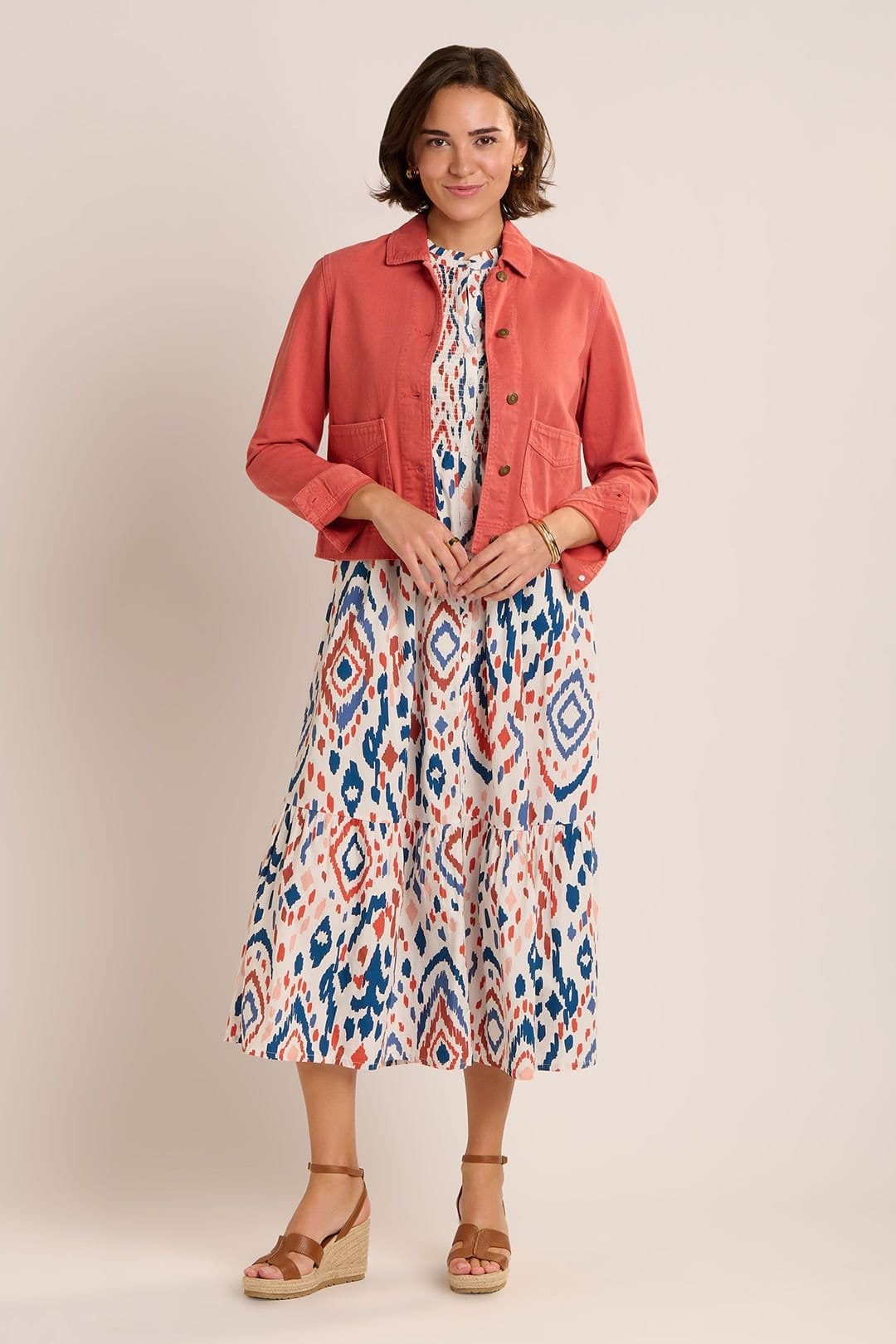 Brakeburn Brakeburn Women's JUANA JACKET in Terracotta - 4