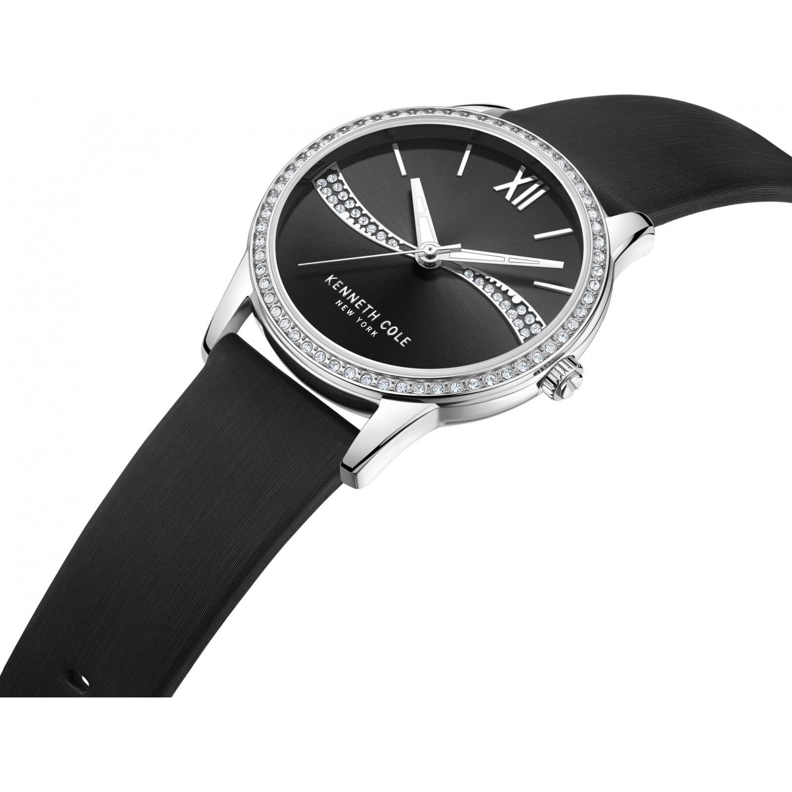 Kenneth Cole Kenneth Cole Women's KCWLA2219601 Classic 36mm Quartz Watch in Black - 3