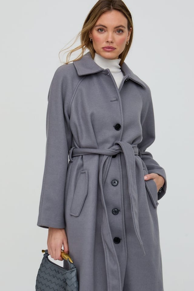 Lily and Lionel Lily and Lionel Women's Pia Tailored Coat In Grey - 2