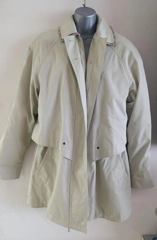 DANNIMAC Vintage Dannimac Beige Waterproof Mac Coat 14 Detachable Lining Classic Trench