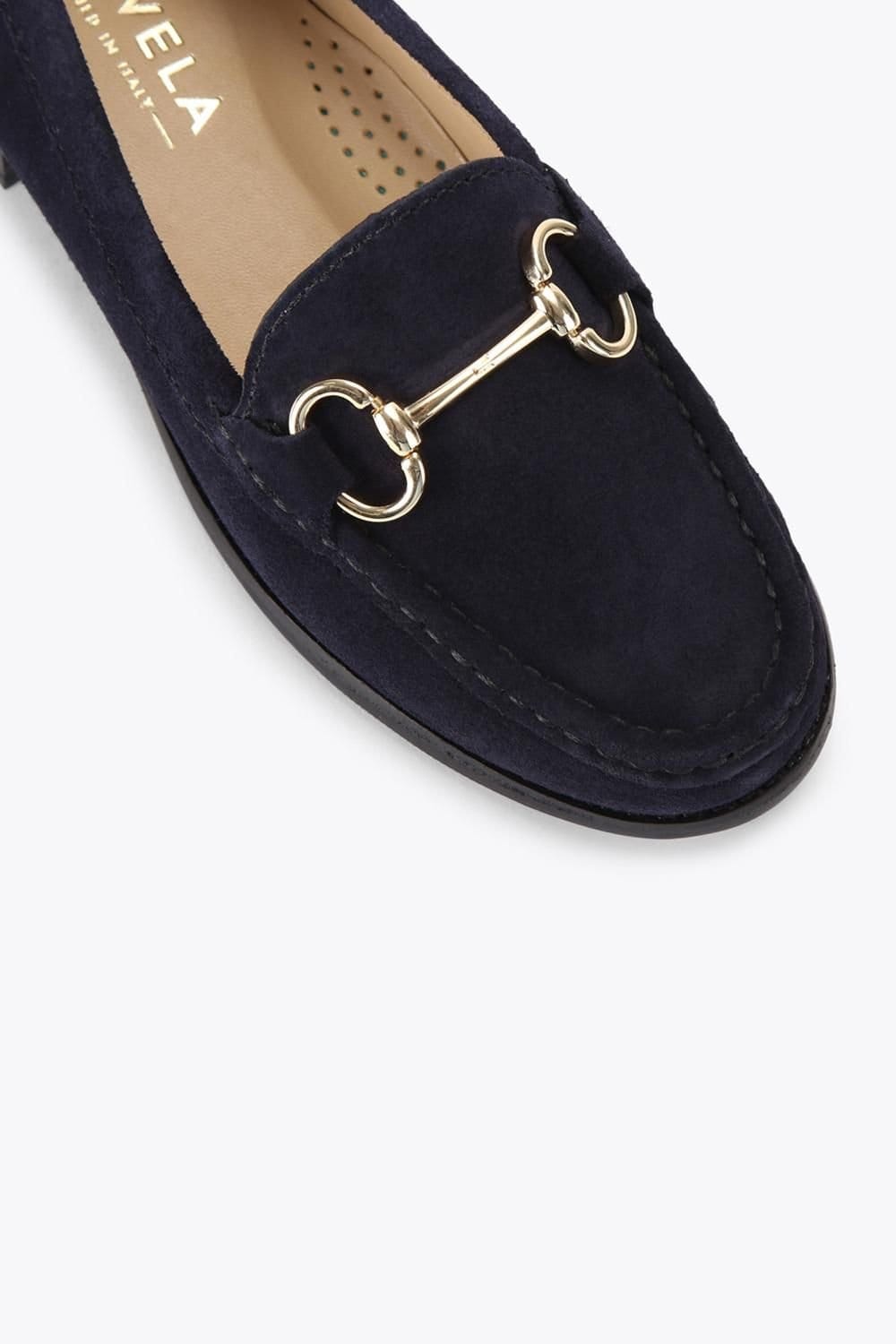 Carvela Carvela Women's 'Click' Suede Flats in Navy - 4
