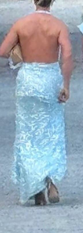 ASOS ASOS design stunning Blue plunge sparkle Wedding Guest maxi dress