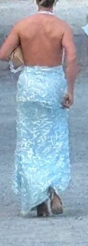 ASOS ASOS design stunning Blue plunge sparkle Wedding Guest maxi dress - 1