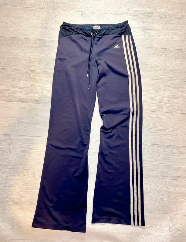 adidas 2008 vintage low rise adidas yoga workout trousers