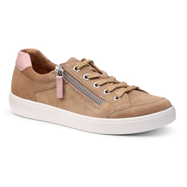 Hotter Hotter Women's Wide Fit 'Chase II' Trainers in Camel - 2