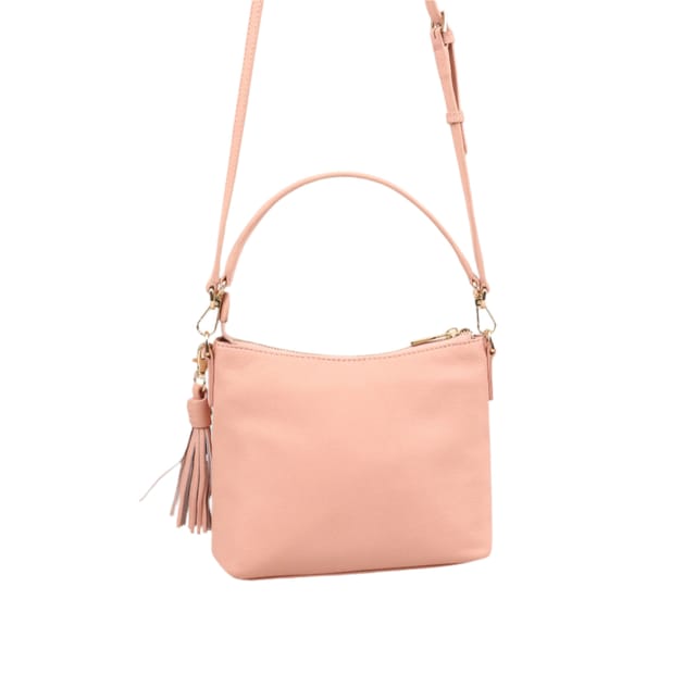 Paul Costelloe Paul Costelloe Women's Mestolo Leather Day Bag in Coral - 2