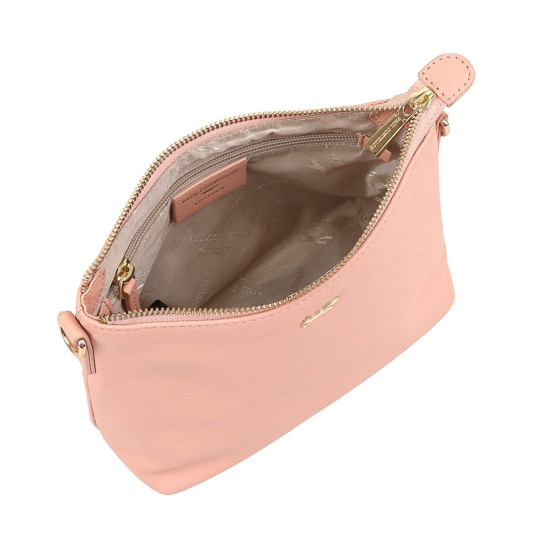 Paul Costelloe Paul Costelloe Women's Mestolo Leather Day Bag in Coral - 4