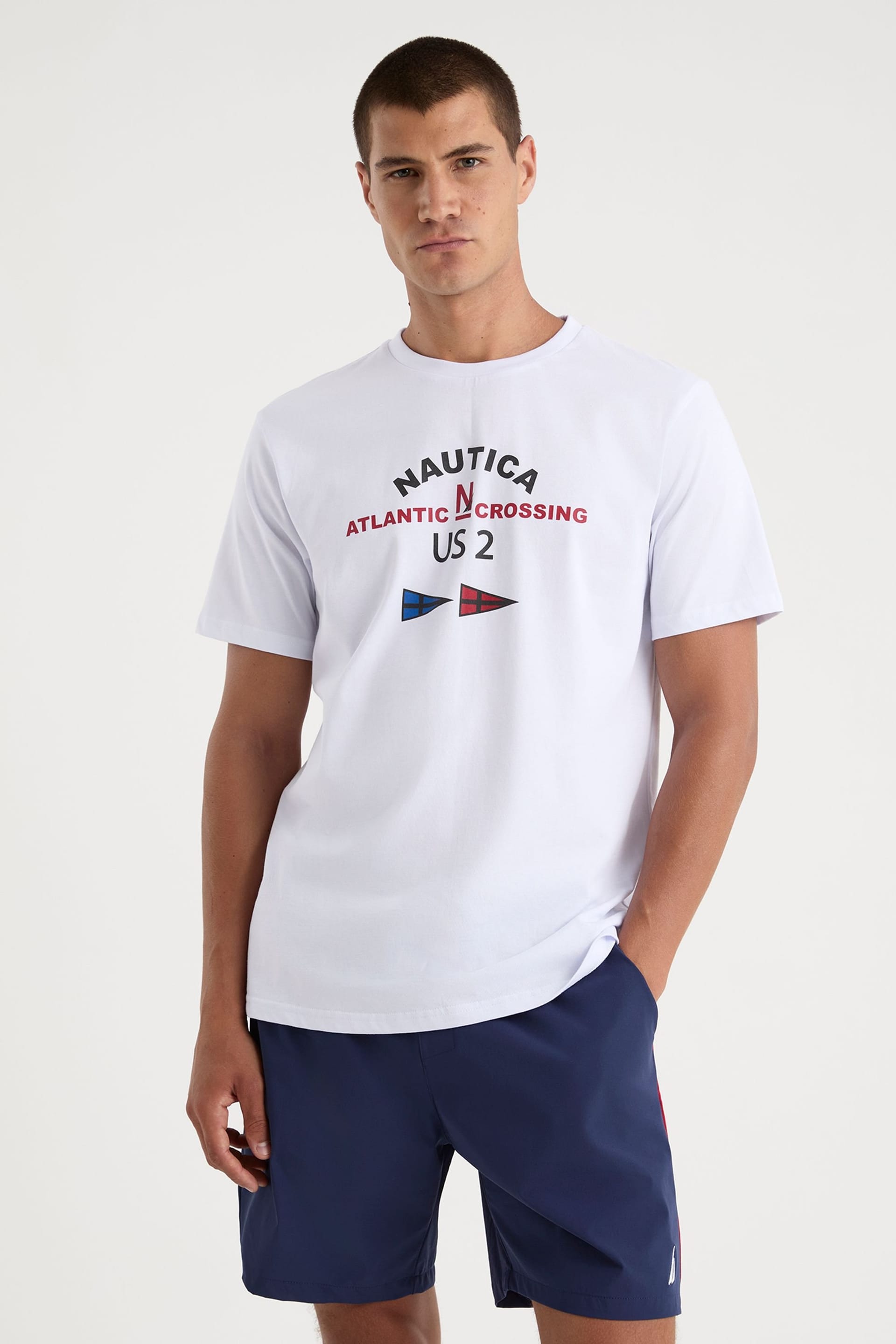 Nautica Men's Kelowna T-Shirt In White