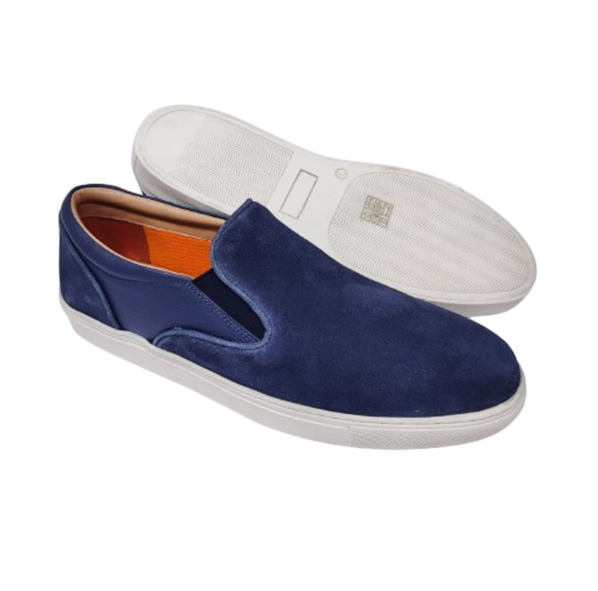 LB COMFORT LB COMFORT Men's Edwin Leather Slip On in Navy
