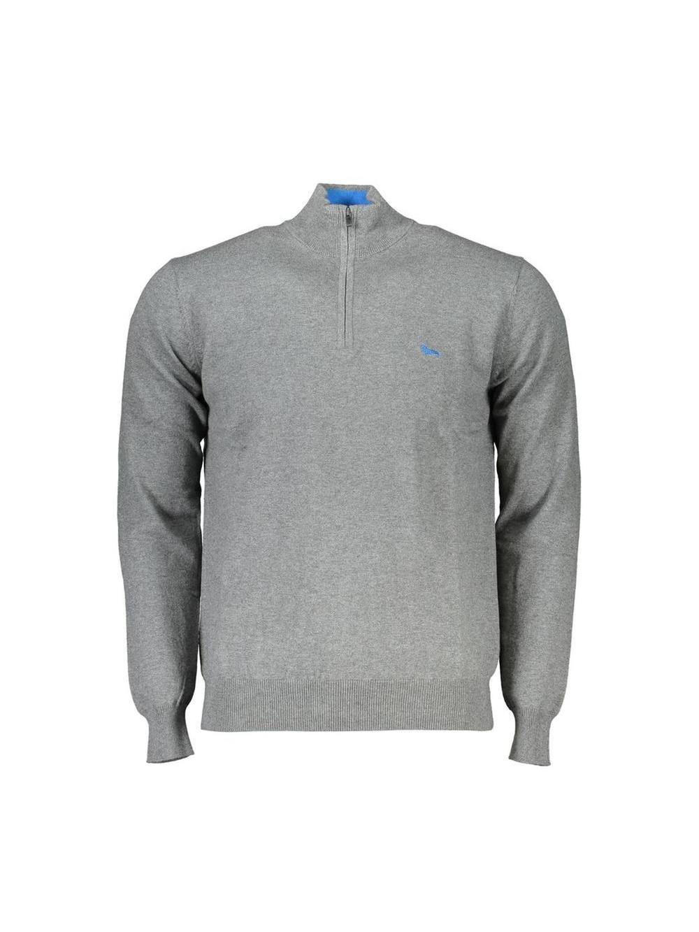 Harmont & Blaine Harmont & Blaine Men's Gray Cotton Sweater in Grey - 2