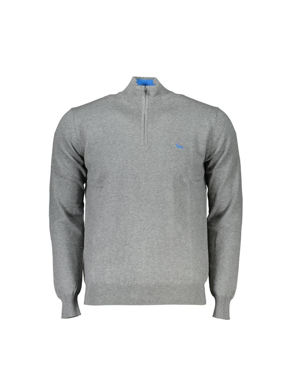 Harmont & Blaine Harmont & Blaine Men's Gray Cotton Sweater in Grey - 3