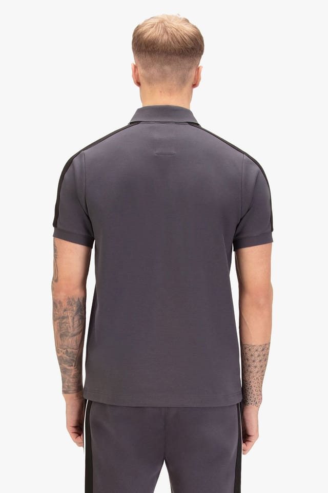 Luke 1977 Luke 1977 Men's Caltech 1000 Zip Polo in Charcoal - 2
