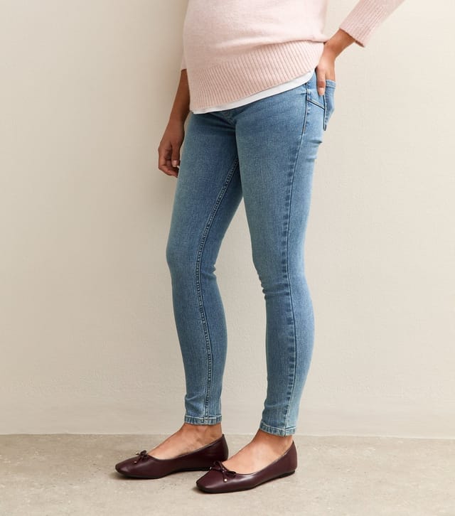 New Look Women's Maternity Blue Lift & Shape Jenna Jeans New Look - 2