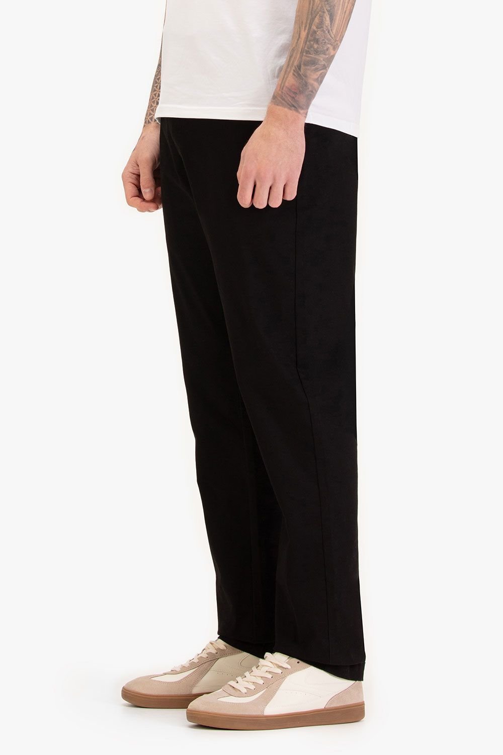 Luke 1977 Luke 1977 Men's Bodmin Buckle Detail Trouser in Black - 3