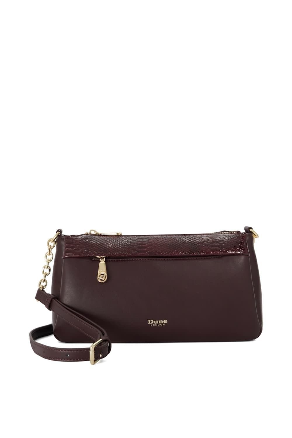 Dune London Dune London Women's 'Drive' Cross Body Bag in Burgundy