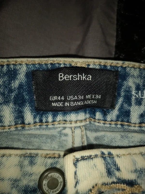 Bershka Bershka men's denim wear. Eur 44.