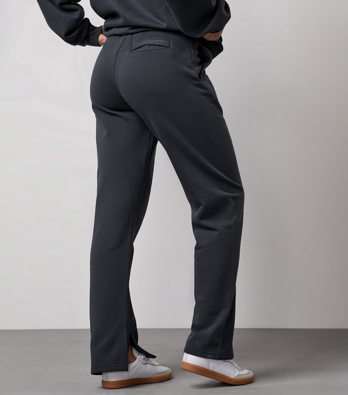 Gym King Women's Dark Grey Shadow Straight Leg Joggers Gym King New Look - 3