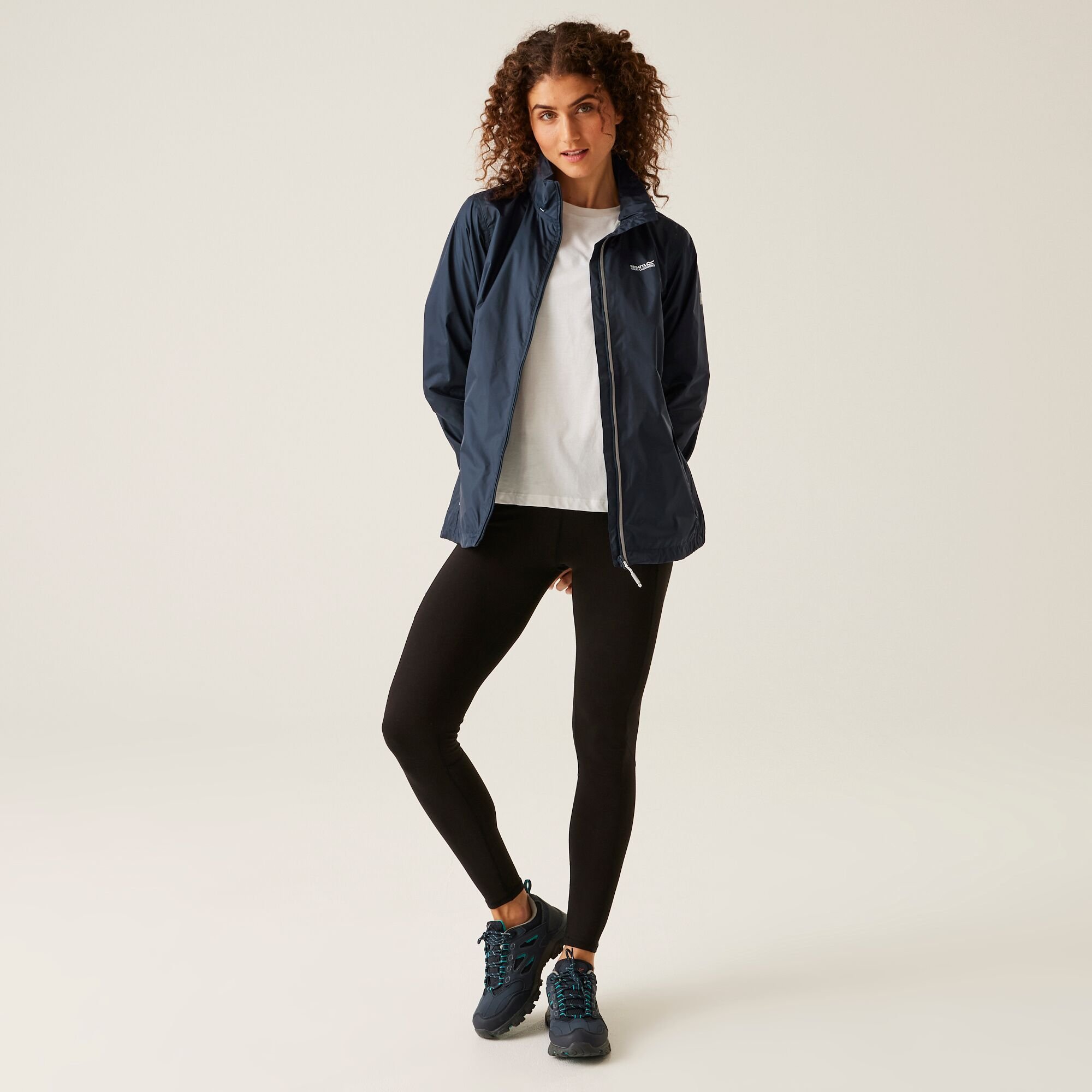 Regatta Regatta Women's Corinne IV Waterproof Packaway Jacket in Mid Navy - 3
