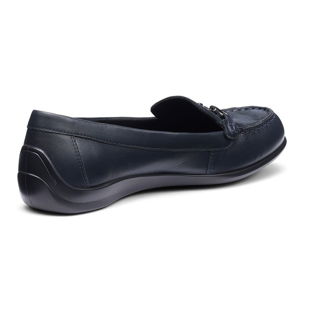 Hotter Hotter Women's 'Dover' Smart Loafers in Navy - 4