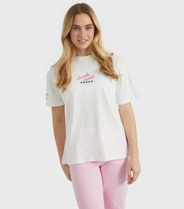 Skinnydip Women's White Toy Story Poster T-Shirt Skinnydip New Look - 3