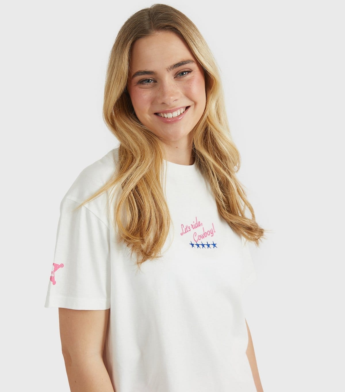 Skinnydip Women's White Toy Story Poster T-Shirt Skinnydip New Look - 4
