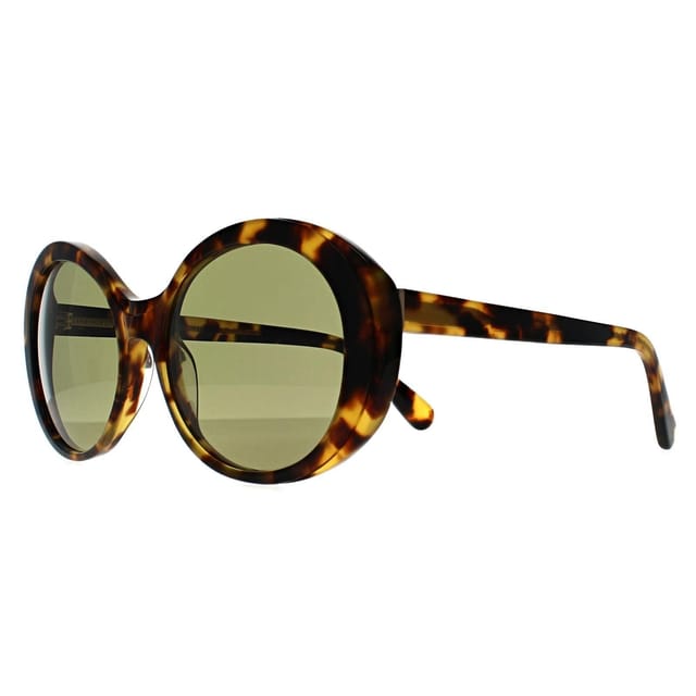 Serengeti Serengeti Women's Round Shiny Tortoise Havana Mineral 555nm Green Photochromic Bacall in Brown - 2