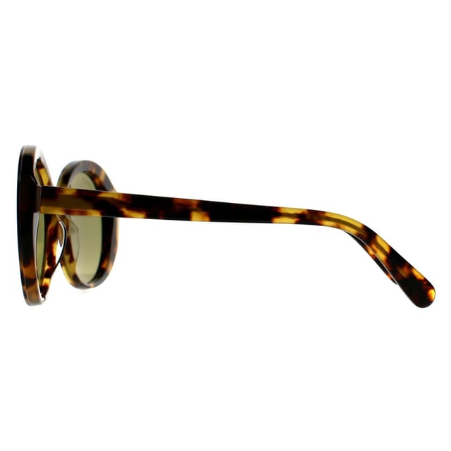 Serengeti Serengeti Women's Round Shiny Tortoise Havana Mineral 555nm Green Photochromic Bacall in Brown - 3