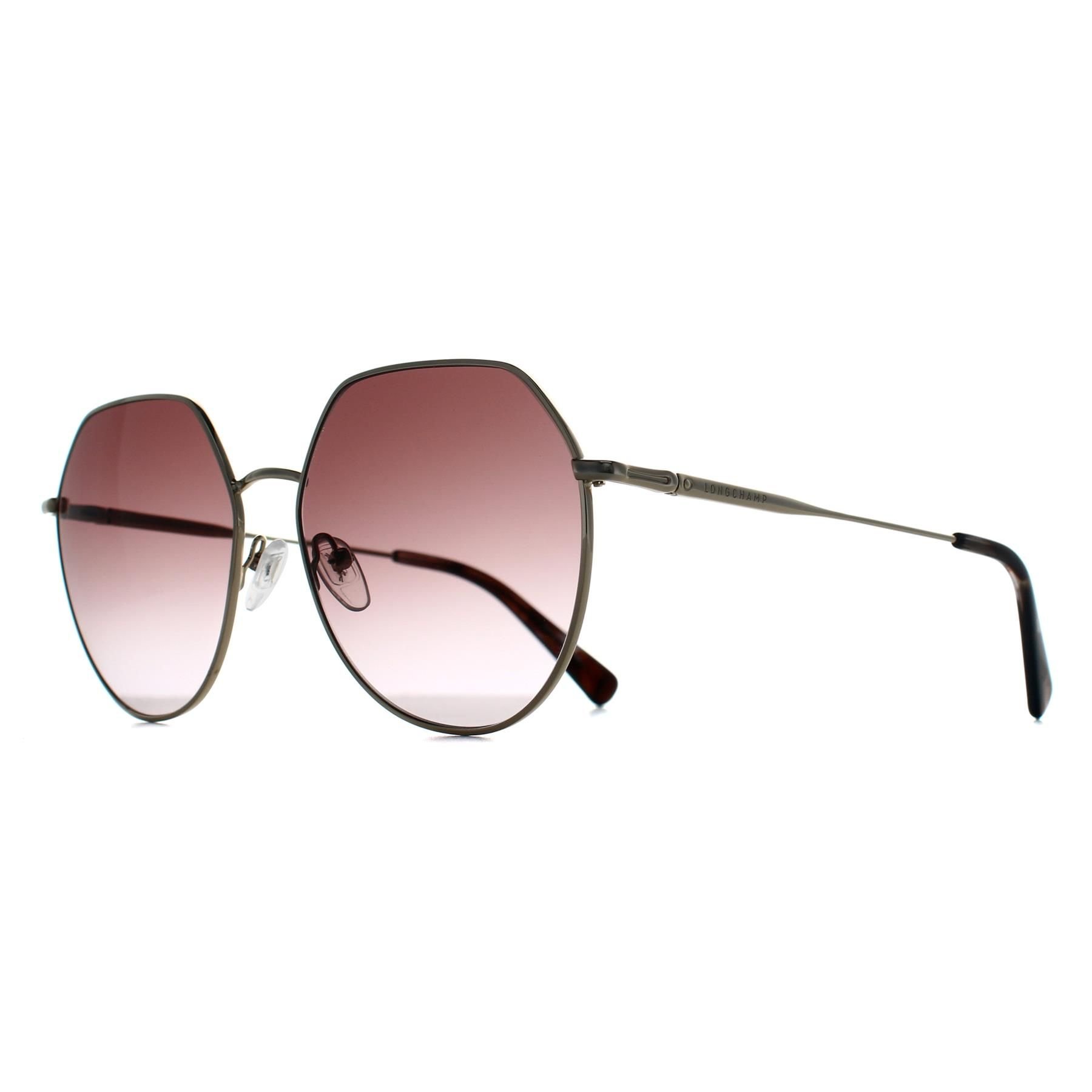 Longchamp Longchamp Women's Oval Gold Brown LO154S - 2