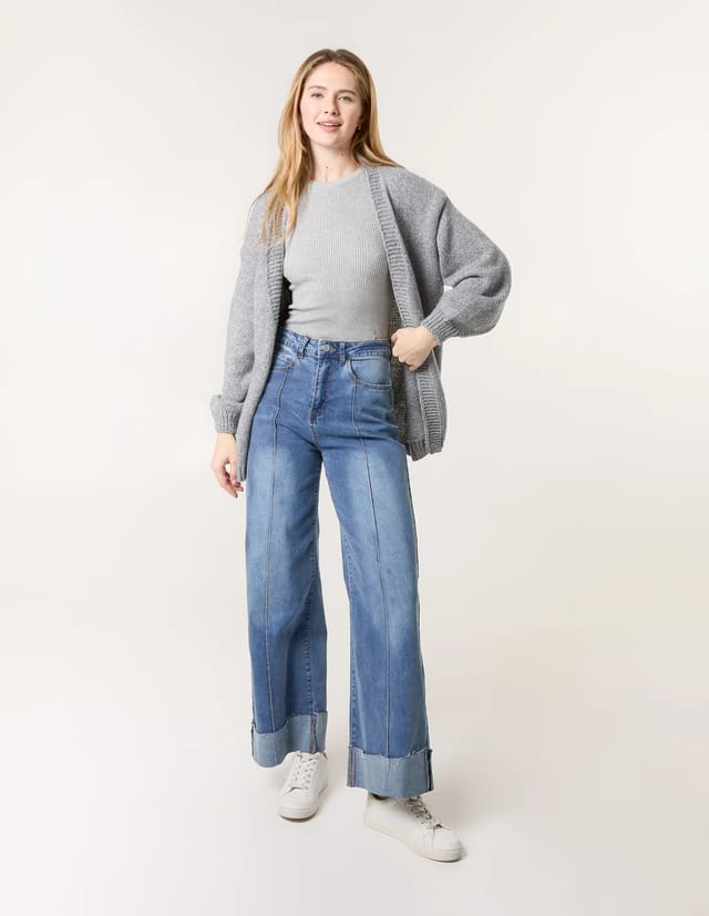 Blue Vanilla Knitted Cardigan - 3