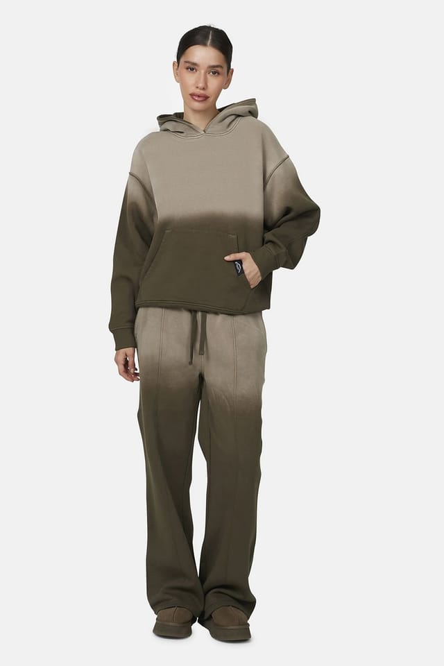 Good For Nothing Good For Nothing Women's Gradient Baggy Joggers in Taupe - 3