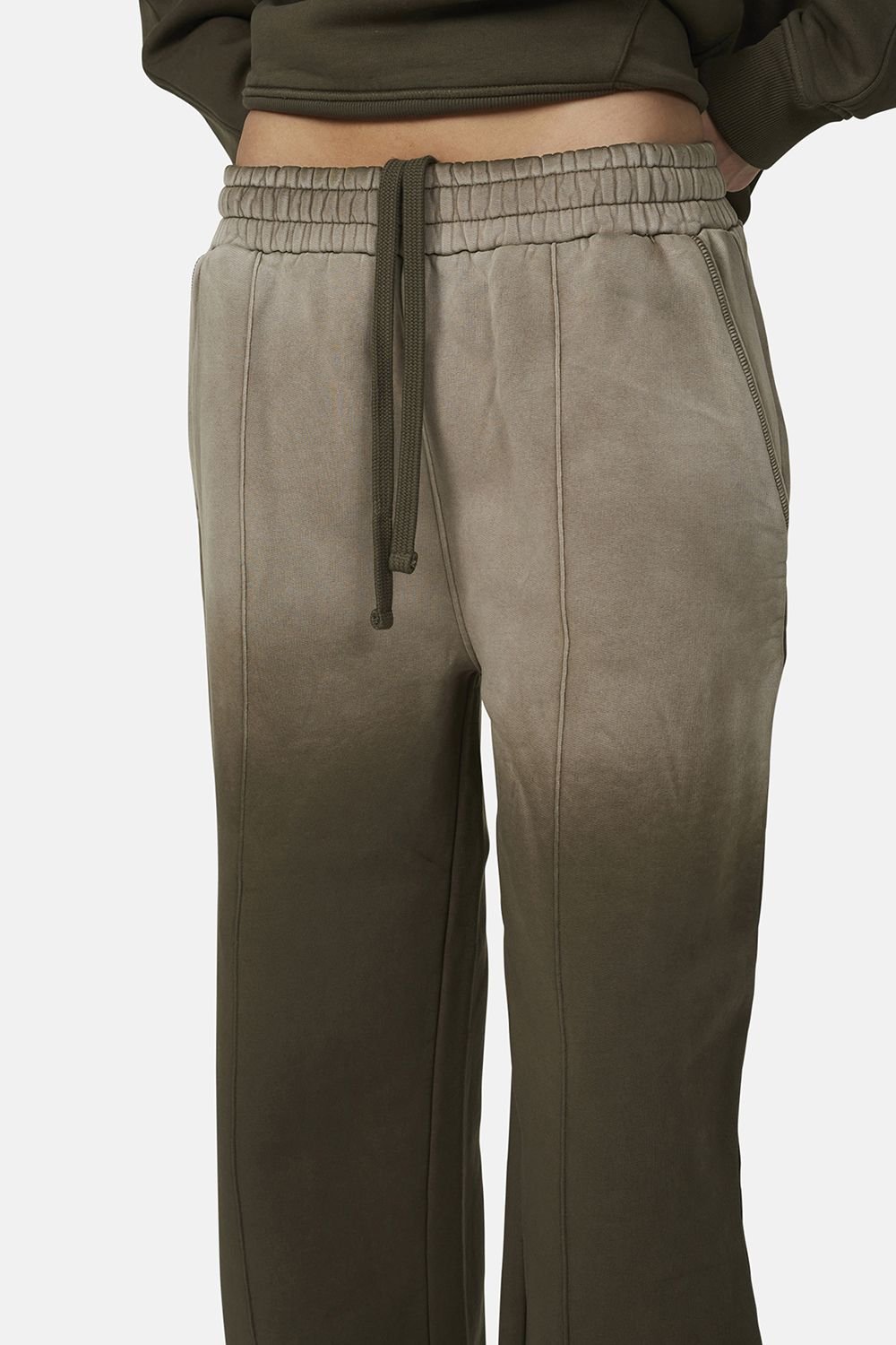 Good For Nothing Good For Nothing Women's Gradient Baggy Joggers in Taupe - 4