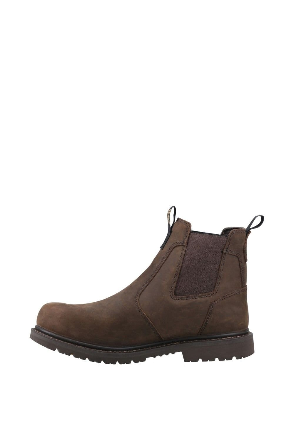 Caterpillar Caterpillar Men's Ager Dealer Occupational Non-Safety Boot in Brown - 4