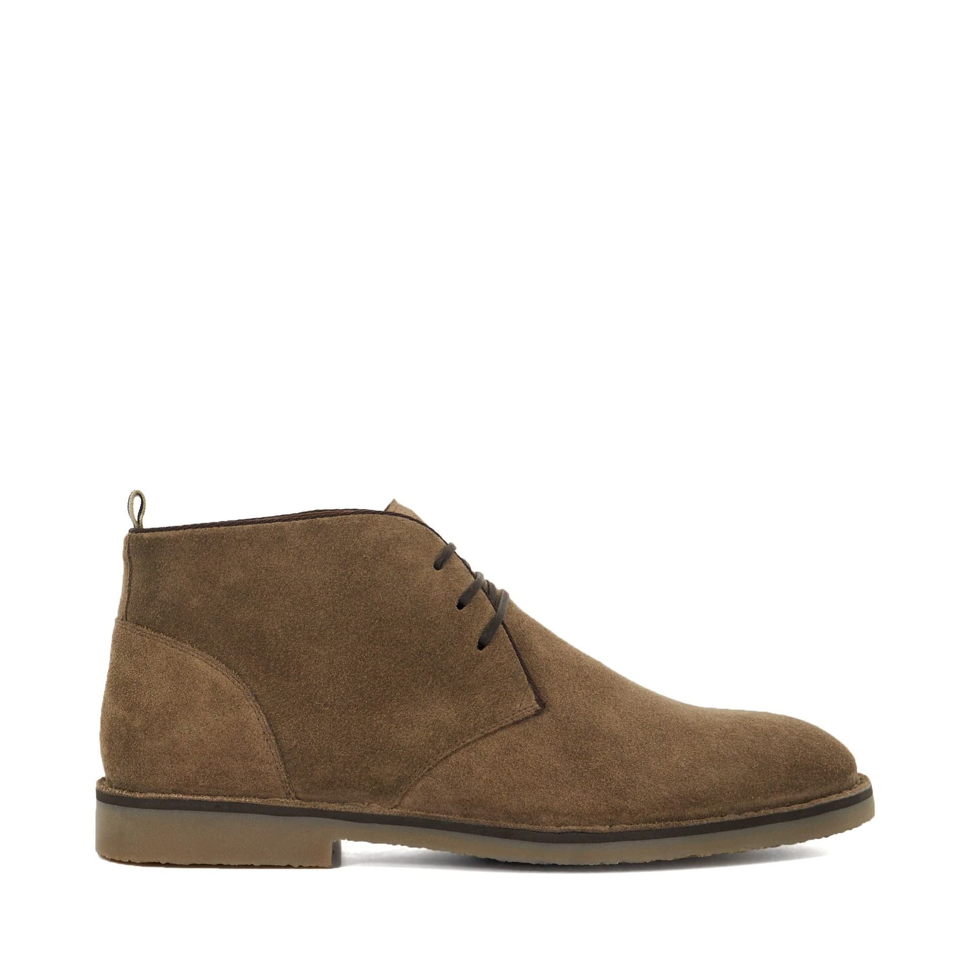 Dune London Dune London Men's 'Cashed' Suede Chukka Boots in Taupe