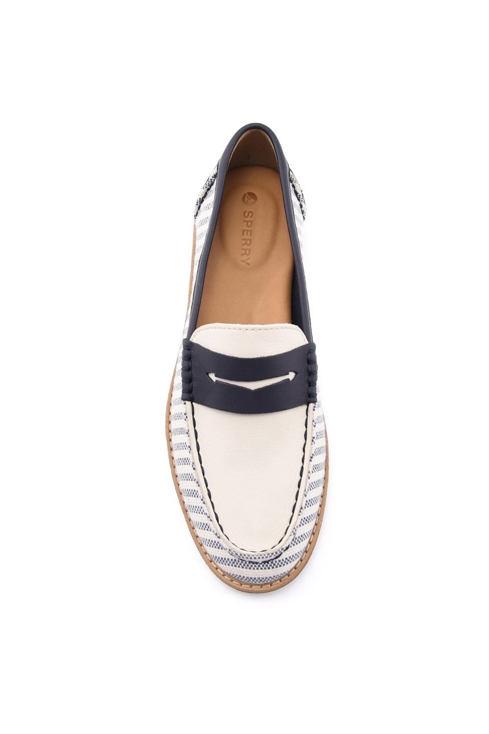 Sperry Sperry Women's Port Driving Moccasin in White - 4