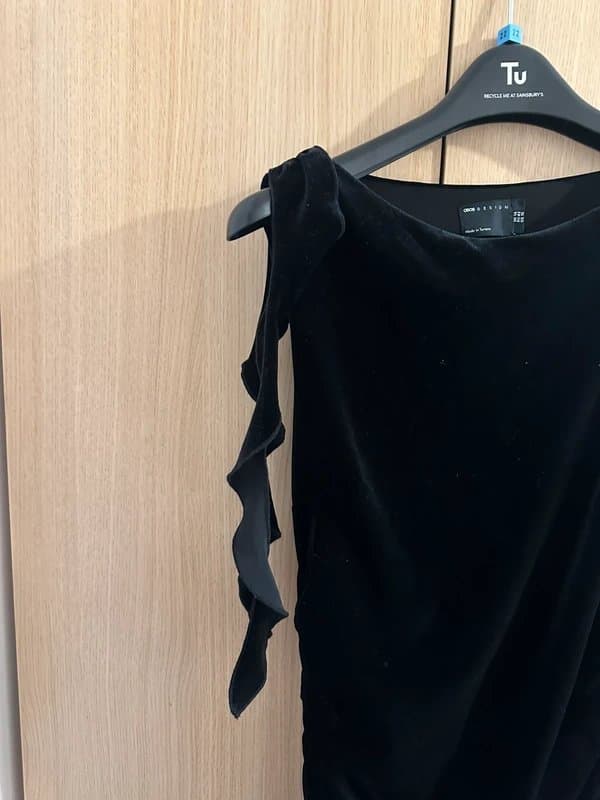 ASOS Design ASOS Design Velvet Ruched Mini Dress