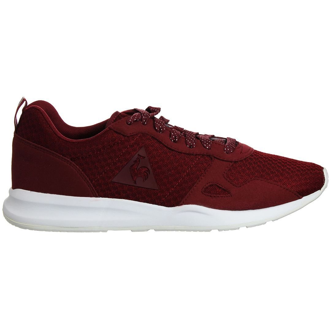 Le Coq Sportif Le Coq Sportif Men's R600 Lace-Up Red Synthetic Trainers - 2
