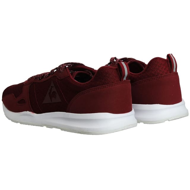 Le Coq Sportif Le Coq Sportif Men's R600 Lace-Up Red Synthetic Trainers - 3