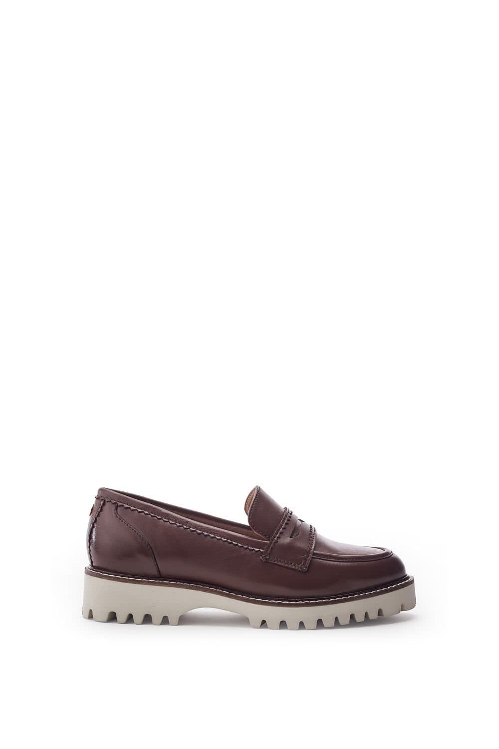 Moda in Pelle Moda In Pelle Brown Leather Loafers