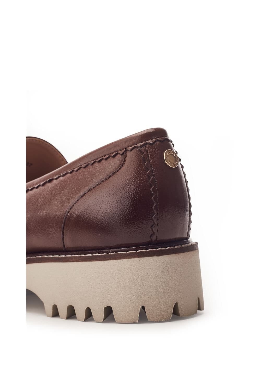 Moda In Pelle Moda In Pelle Women's 'Eleyna' Leather Loafers in Brown - 4