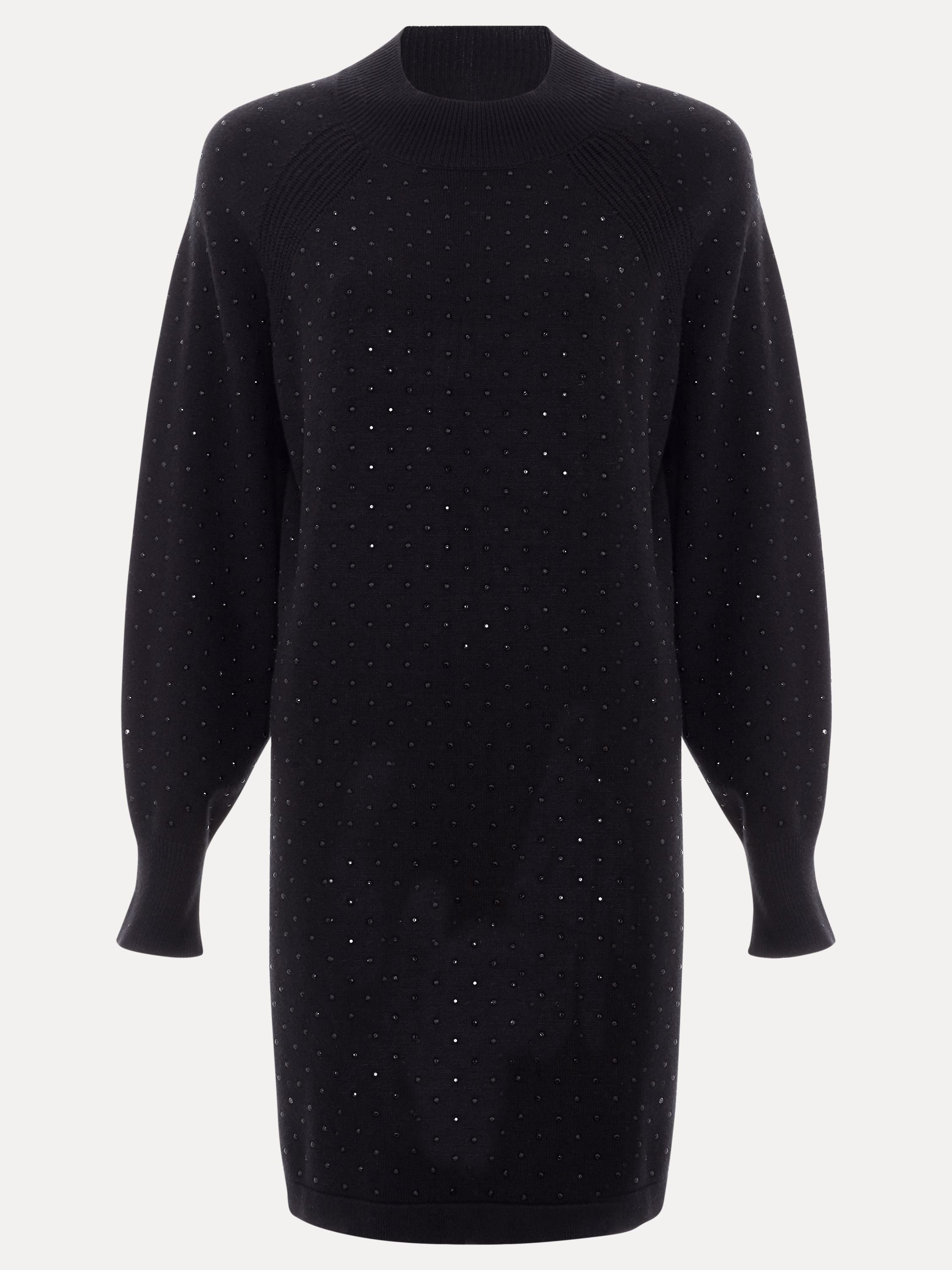 Phase Eight Phase Eight Women's Tala Hot Fix Dress in Black - 2