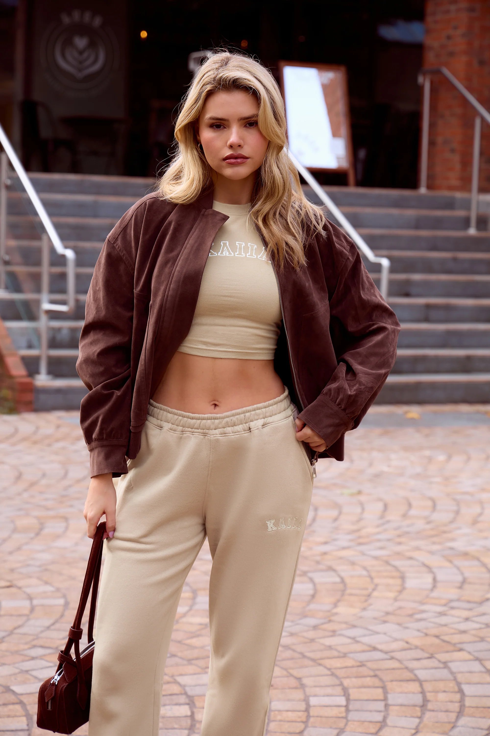 Kaiia Kaiia Baby Tee Stone - 2