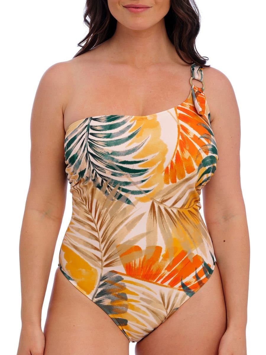Fantasie Fantasie Women's Maya Bay Single Strap Swimsuit in Orange