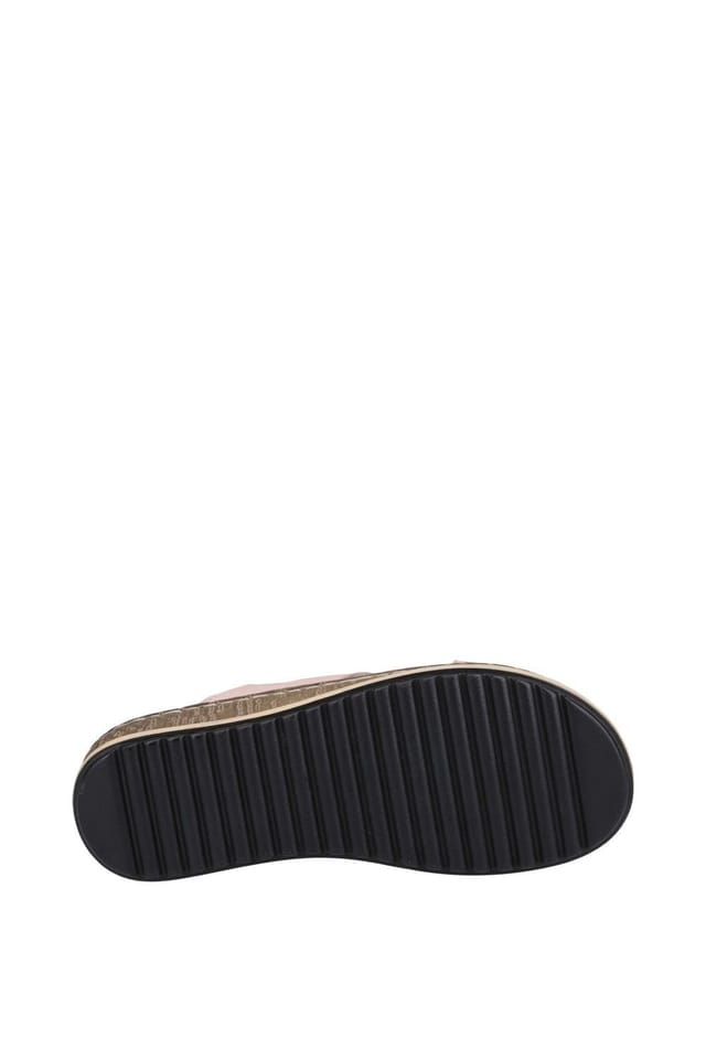 Hush Puppies Hush Puppies Women's Elena' Cross Over Wedge Sandal in Pale Pink - 3