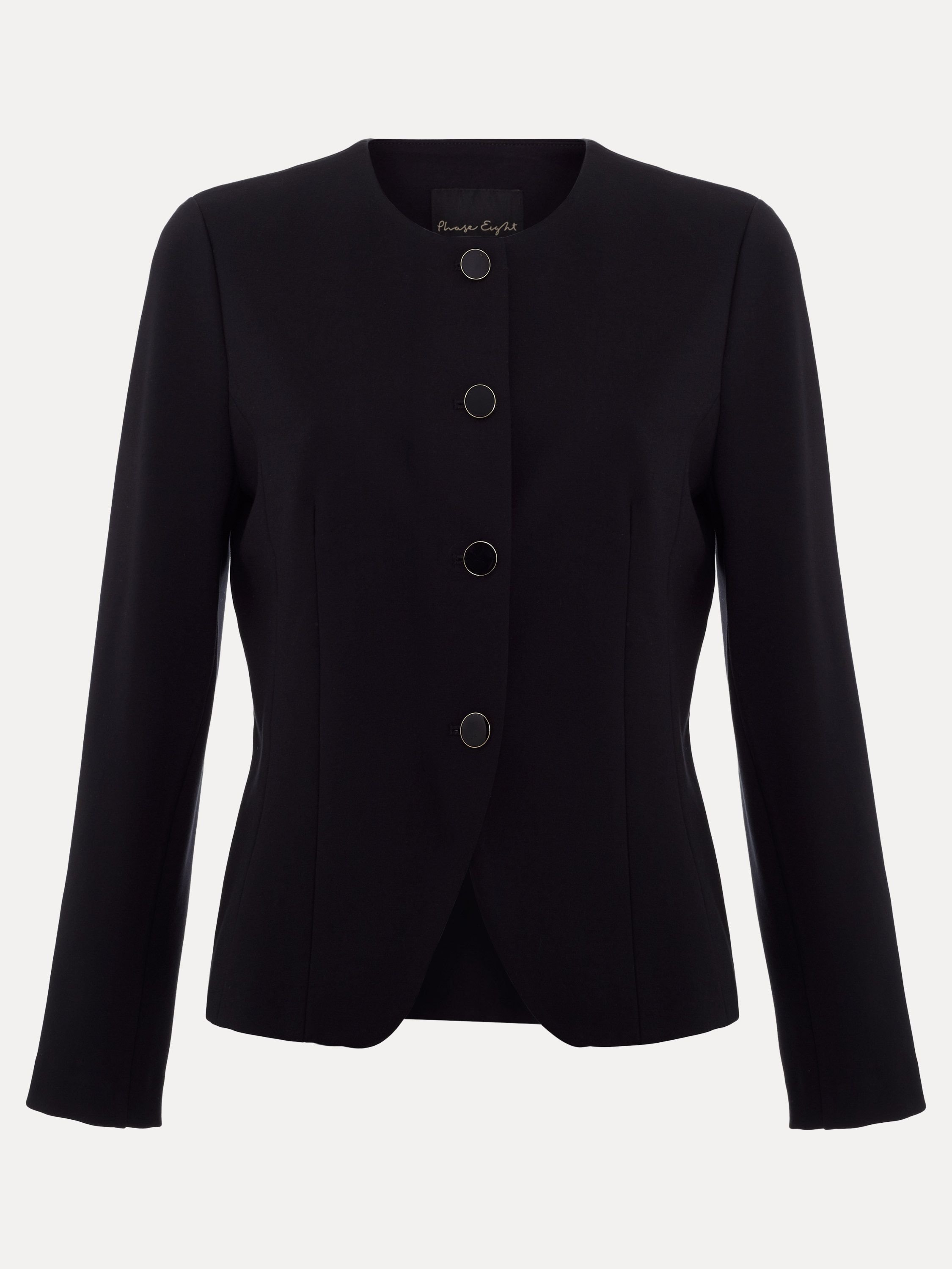 Phase Eight Phase Eight Women's Danni Ponte Jacket in Black - 2