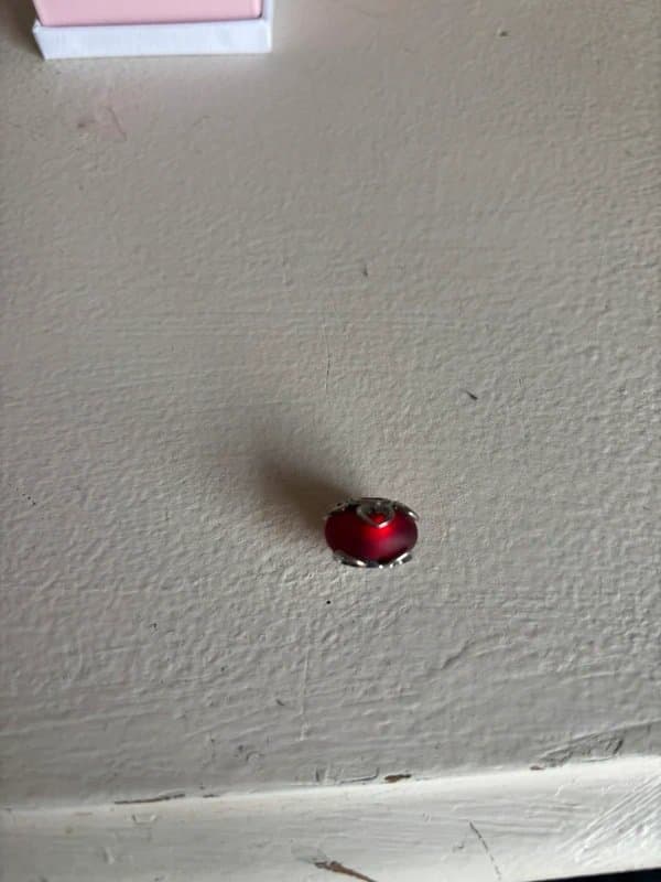 Pandora Pandora red love heart charm