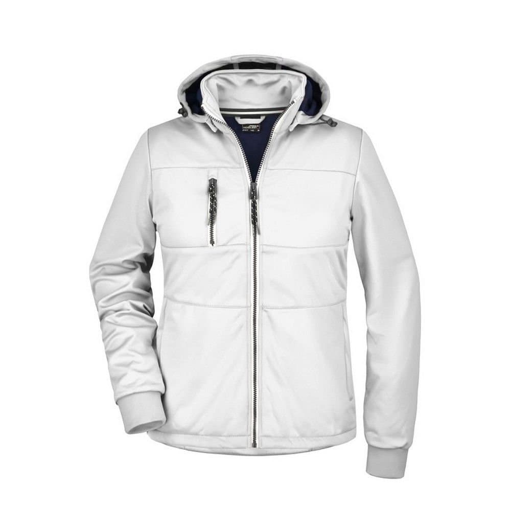 James and Nicholson James and Nicholson Women's Maritime Jacket in Off-White