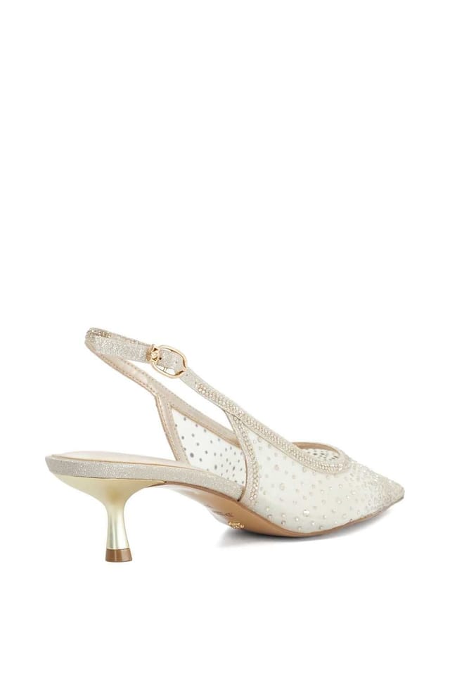 Dune London Dune London Women's 'Cirelle' Strappy Heels in Metallics - 3