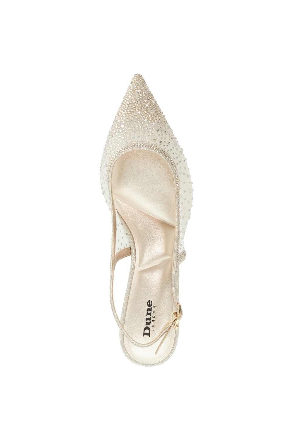 Dune London Dune London Women's 'Cirelle' Strappy Heels in Metallics - 4