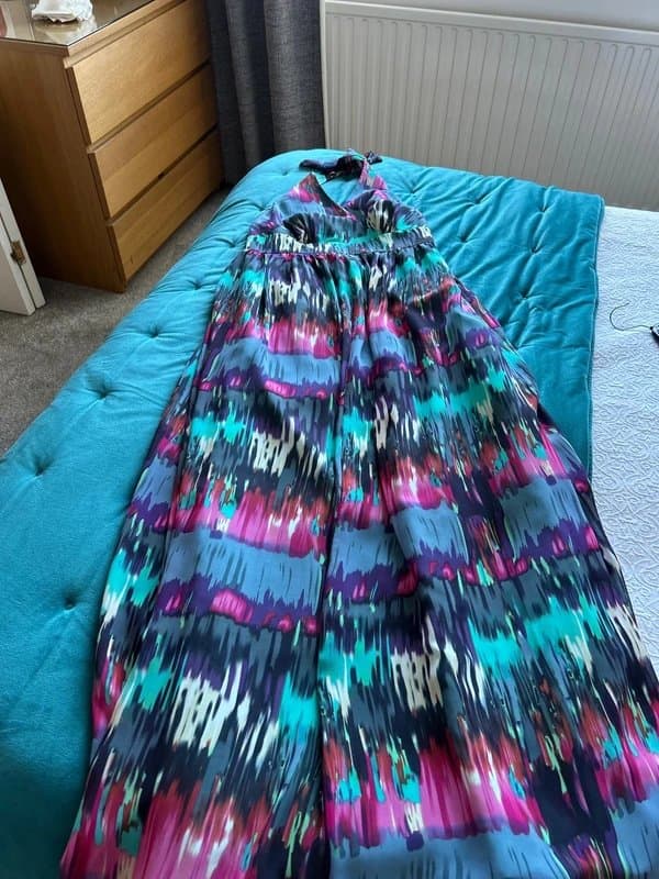 Matalan Matalan Et Vous. Ladies halter neck long dress.